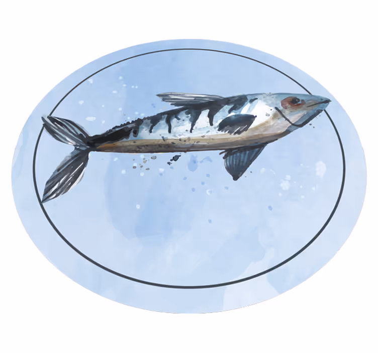 Tappeto vinile animali esplorazione acquatica - TenStickers