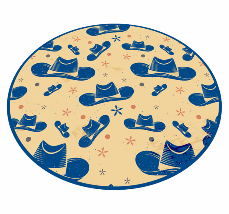 Tappeto vinile bebé area giochi circolare - TenStickers