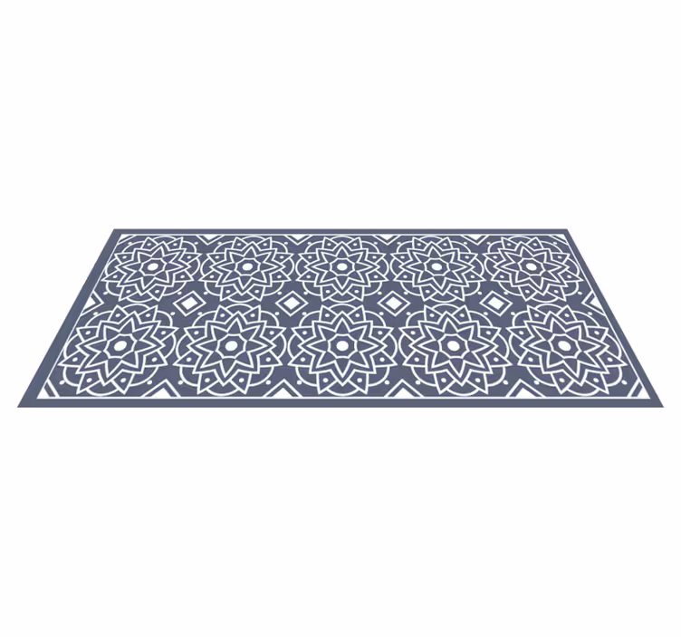 Tappeto pvc cucina intricato motivo a mosaico - TenStickers