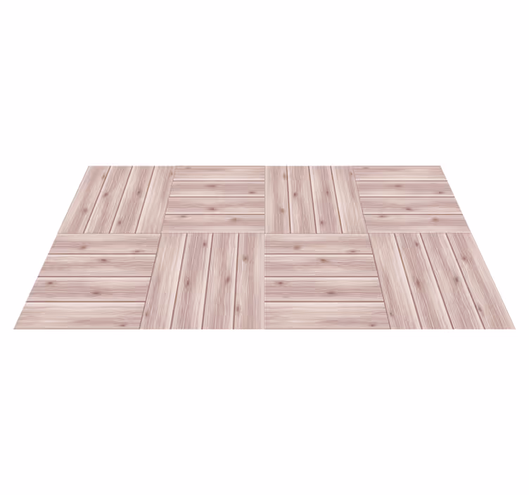 Tappeto vinile effetto legno simulazione di assi di legno - TenStickers