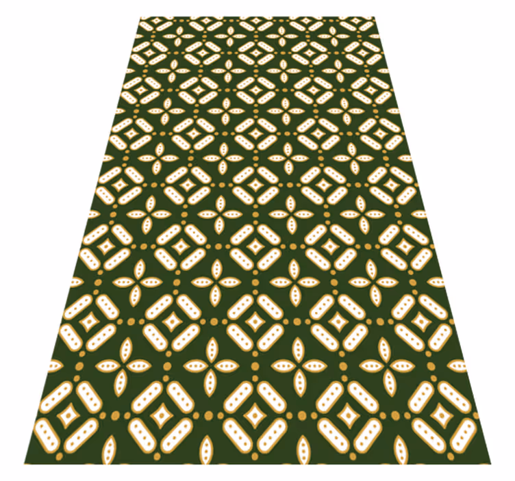 Tappeto pvc cucina ornamentazione geometrica - TenStickers