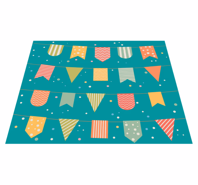 Tappeto vinile per bambini stamina festiva - TenStickers