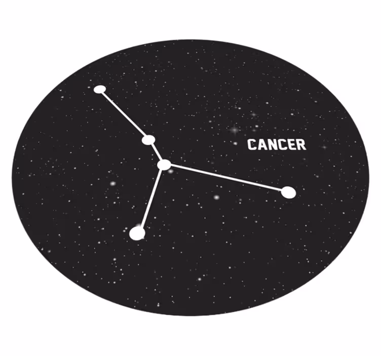 Tappetto vinile stelle costellazione celeste - TenStickers