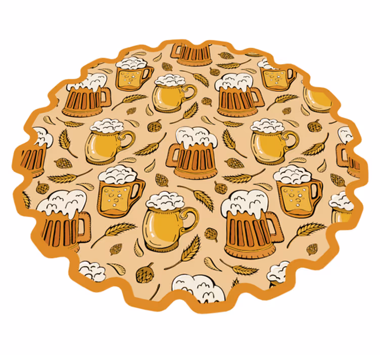 Tappeto vinile per eventi festa della birra - TenStickers