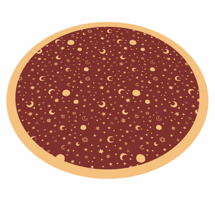Tappeto vinile bebé area giochi celeste - TenStickers