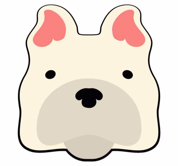 Tappeto vinile animali simpatico arredamento canino - TenStickers