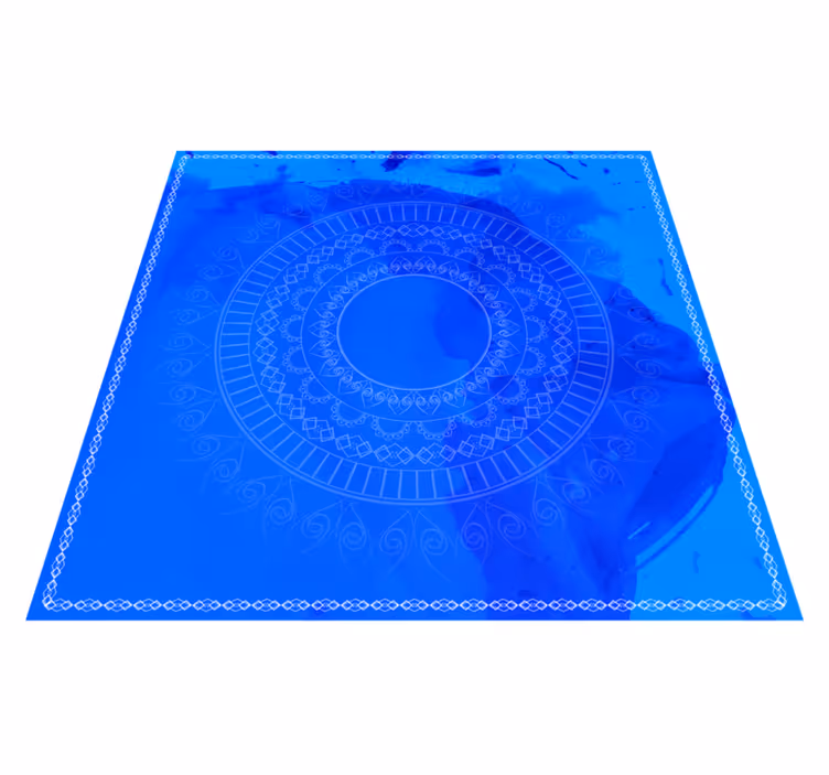 Tappeto vinile Mandala cerchio di meditazione mandala - TenStickers