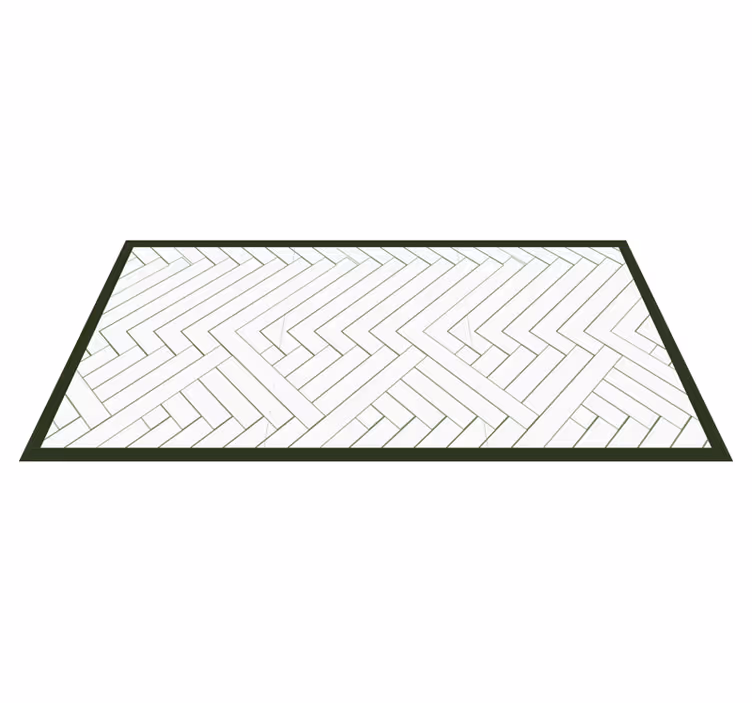 Tappeto pvc cucina runner da cucina chevron - TenStickers