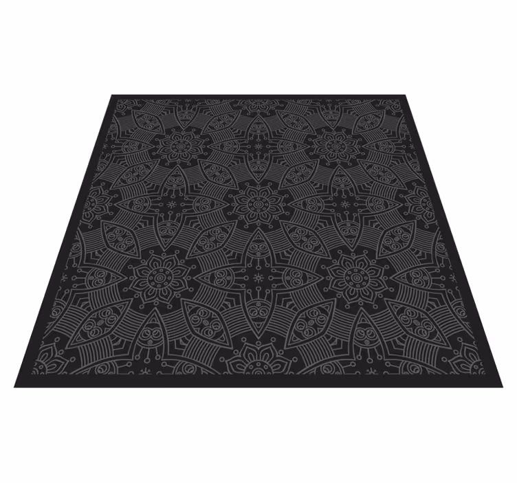 Tappeto vinile Mandala intricati motivi di mandala - TenStickers