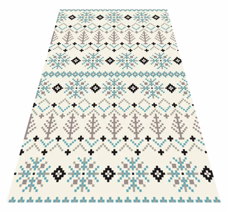 Tappeto vinile nordico modello scandinavo - TenStickers