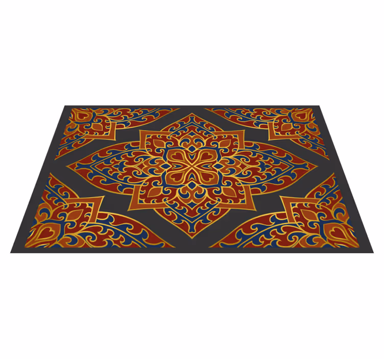 Tappeto vinile Mandala disegno mandala ornato - TenStickers