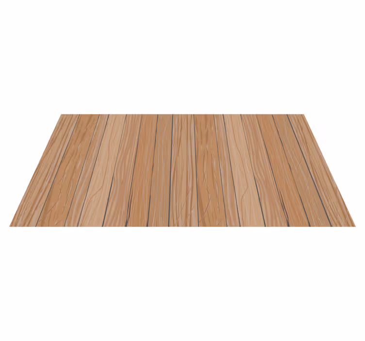 Tappeto vinile motivi striature di legno - TenStickers