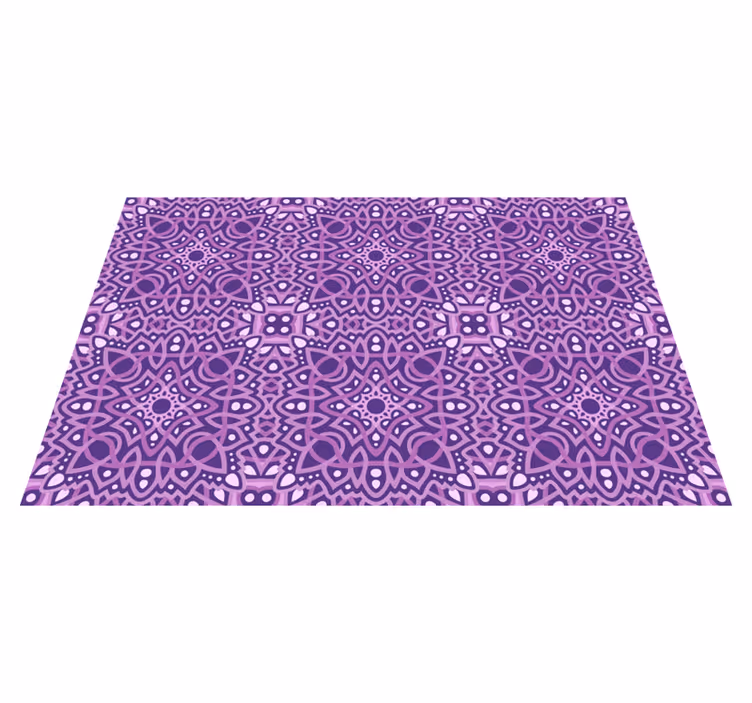 Tappeto vinile Mandala sinfonia di mandala - TenStickers