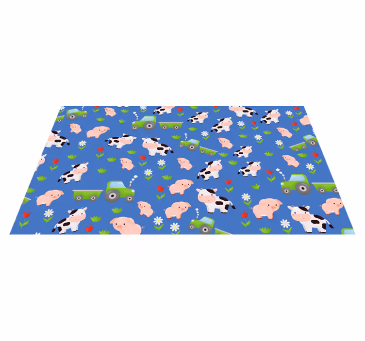 Tappeto vinile per bambini aia giocosa - TenStickers