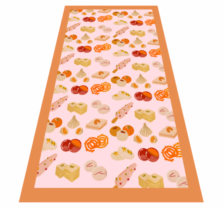 Tappeto pvc cucina tema culinario - TenStickers