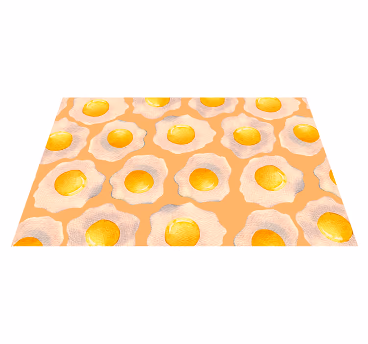 Tappeto pvc cucina all'occhio di bue - TenStickers