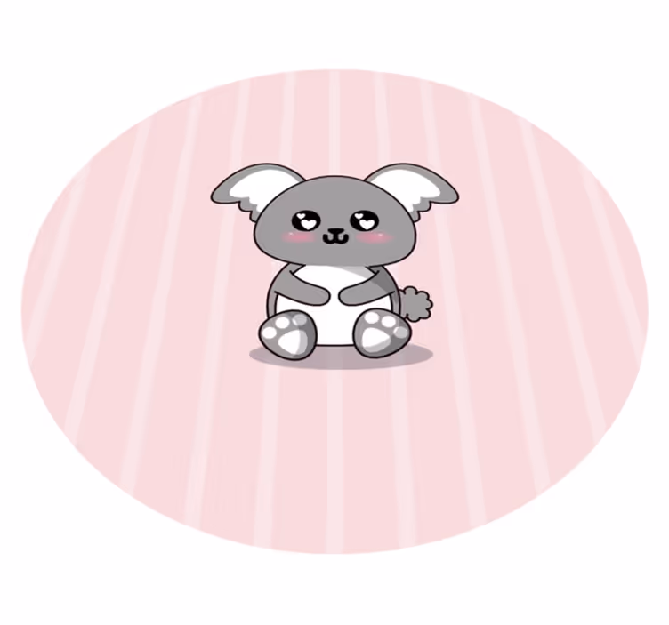 Tappeto vinile bebé tenero koala - TenStickers