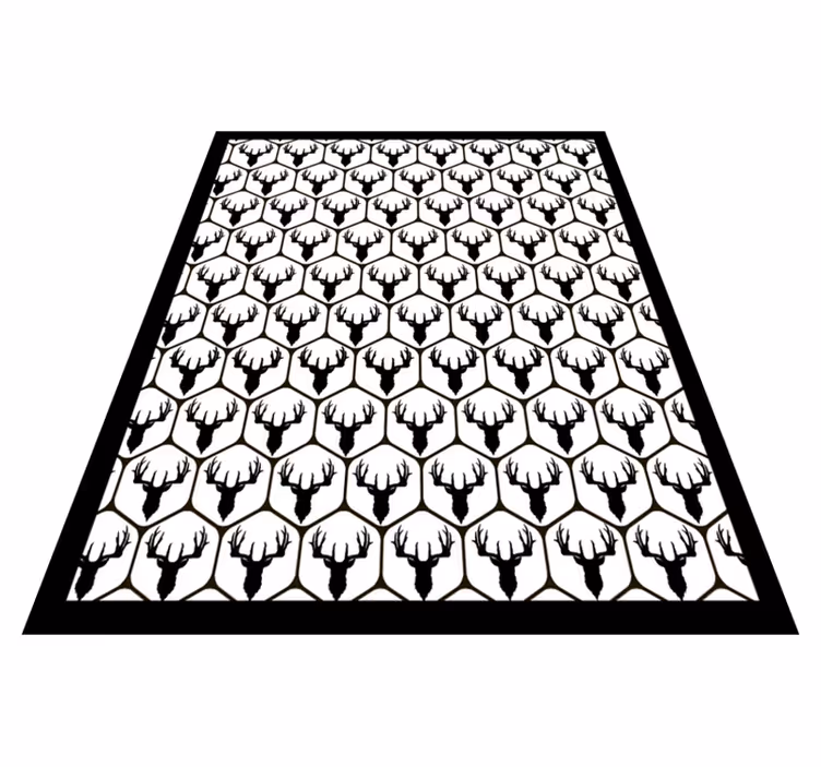 Tappeto pvc cucina modello di corna - TenStickers