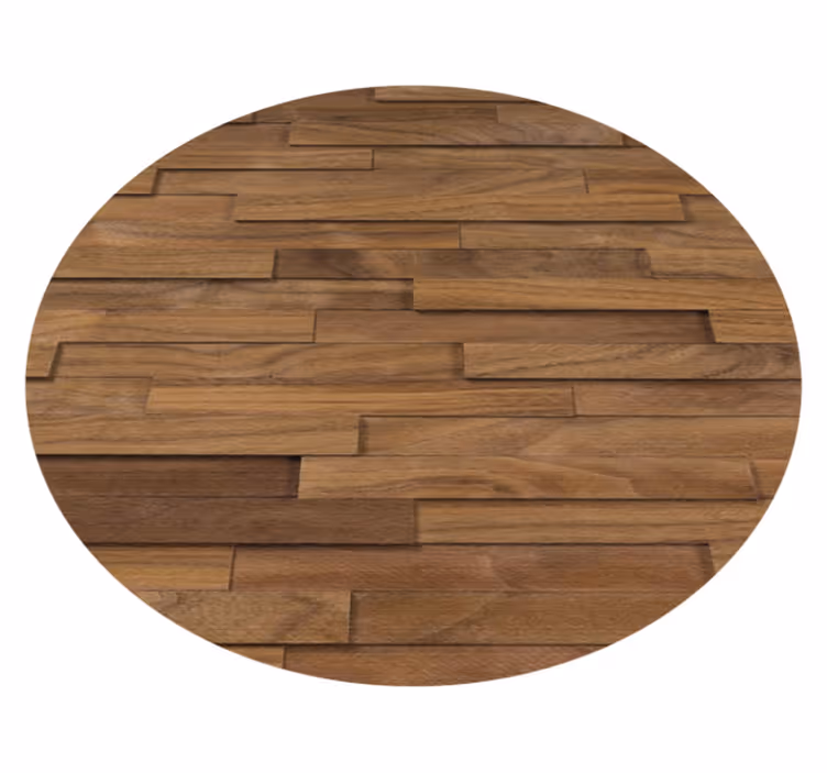 Tappeto vinile effetto legno venatura legno naturale - TenStickers