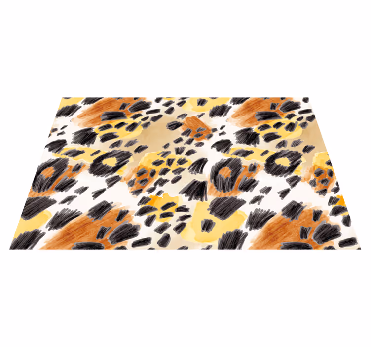 Tappeto vinile stampa animale modello elegante - TenStickers