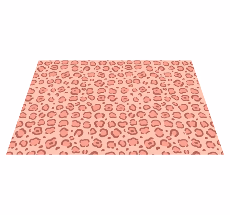 Tappeto vinile stampa animale puntini di leopardo - TenStickers