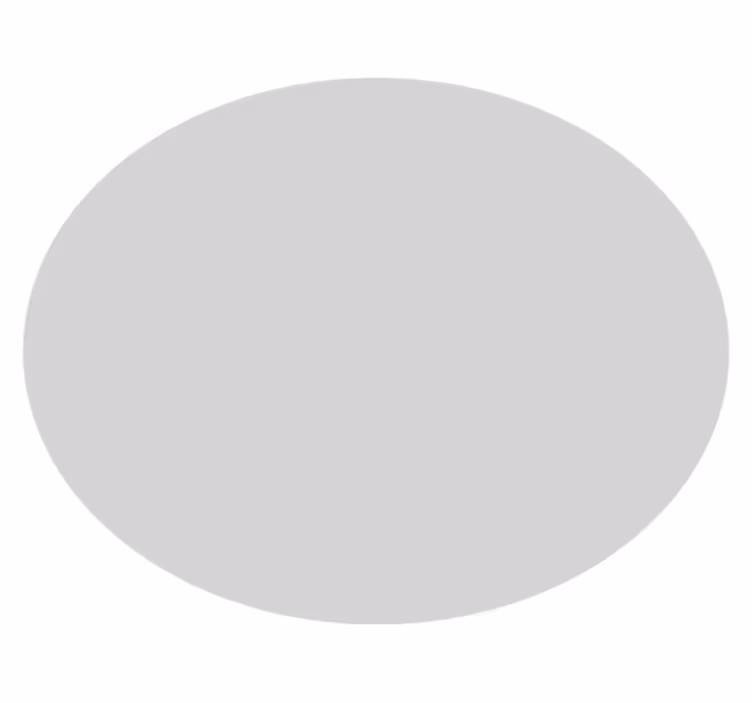 Tappeto vinile rotondo forma grigia - TenStickers