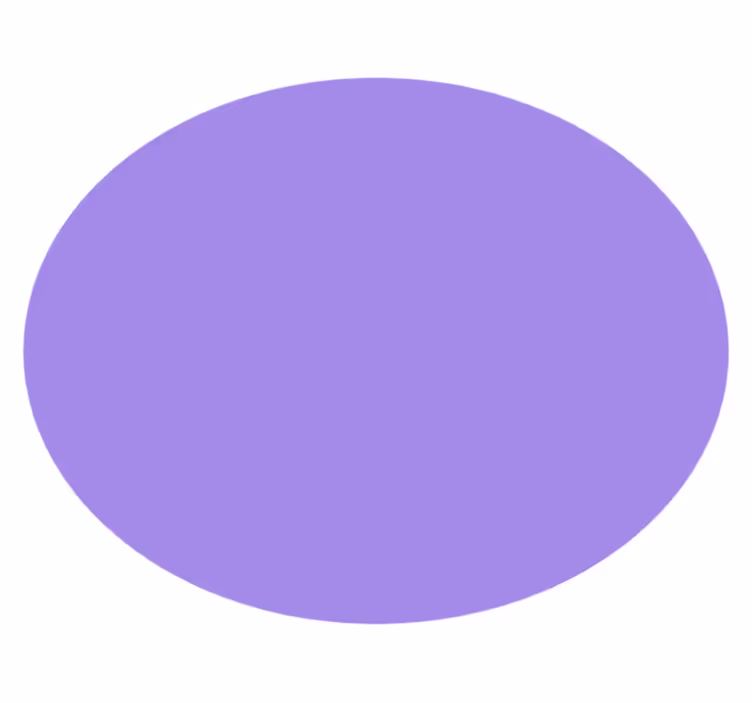 Tappeto vinile moderno superficie circolare viola - TenStickers