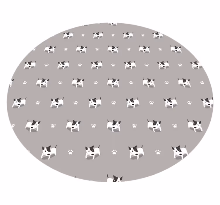 Tappeto vinile animali modello di cucciolo carino - TenStickers