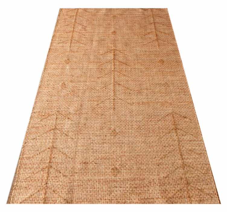 Tappeto in vinile soggiorno consistenza naturale - TenStickers