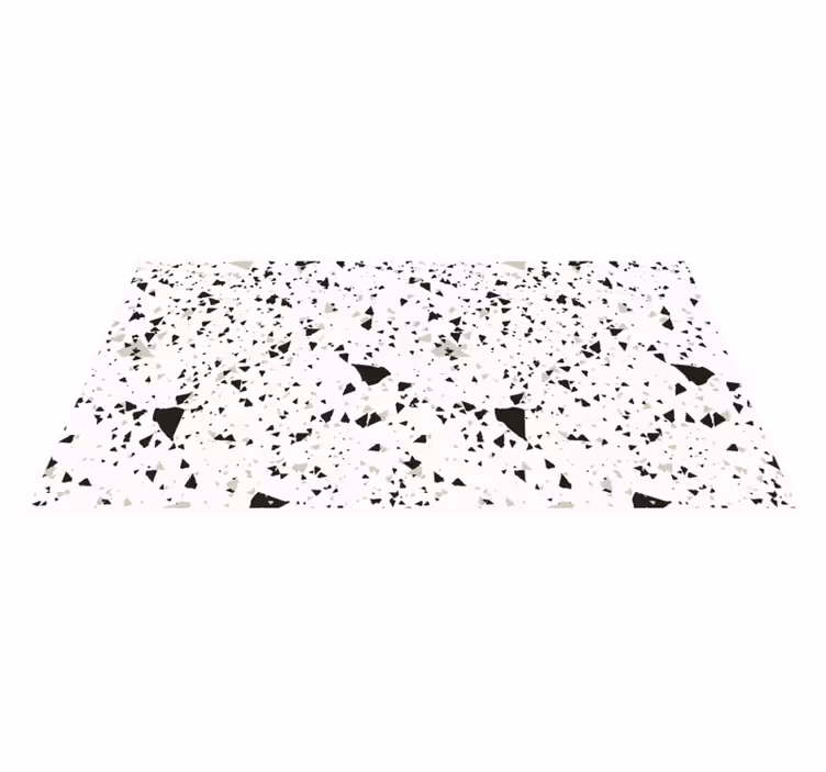 Tappeto vinile effetto marmo frammentazione del terrazzo - TenStickers