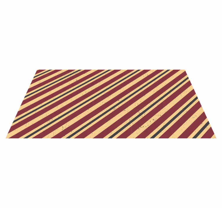 Tappeto vinile strisce motivo astratto diagonale - TenStickers