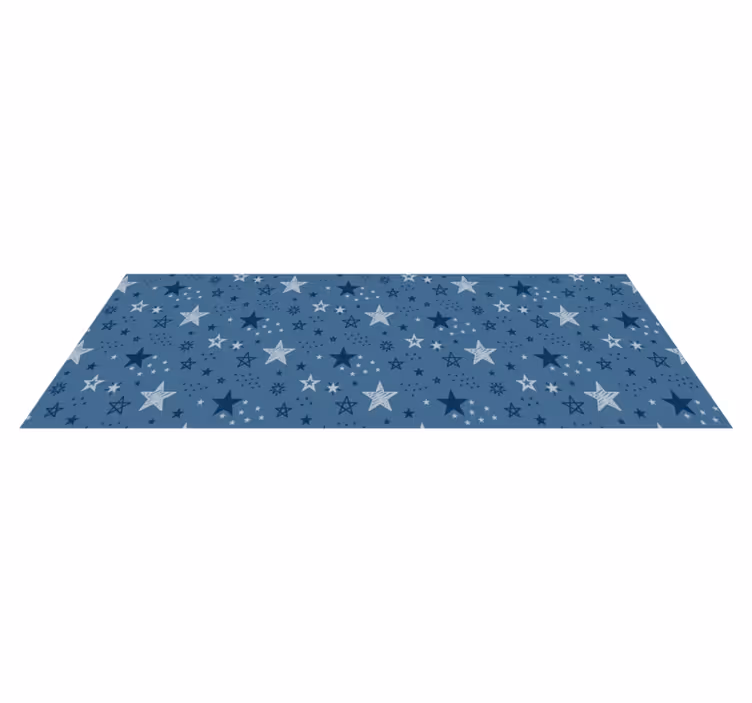 Tappetto vinile stelle cielo stellato notturno - TenStickers