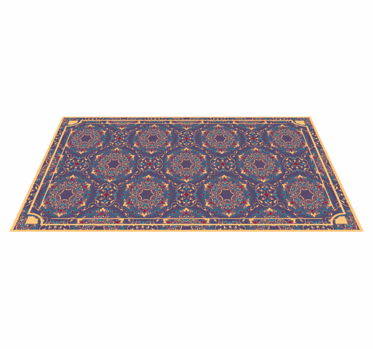 Tappeto vinile mandala motivi mandala complessi - TenStickers