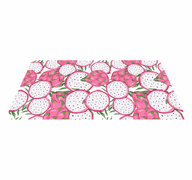 Tappeto pvc cucina concetto di frutta tropicale - TenStickers