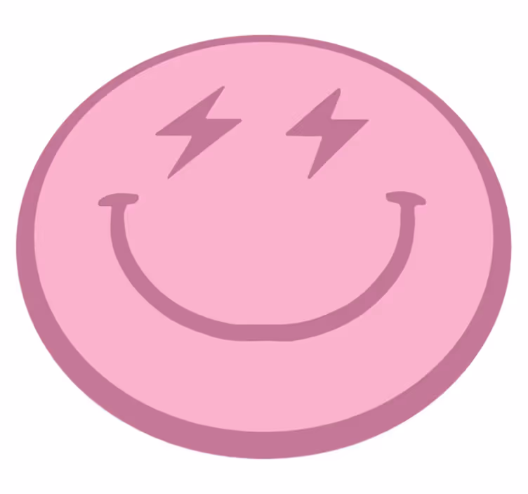 Tappeto vinile per ragazzi sorriso elettrizzante - TenStickers