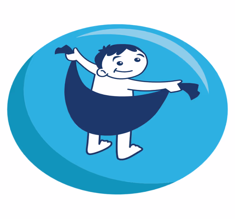 Tappeto vinile per bambini gioco gioioso del bambino - TenStickers