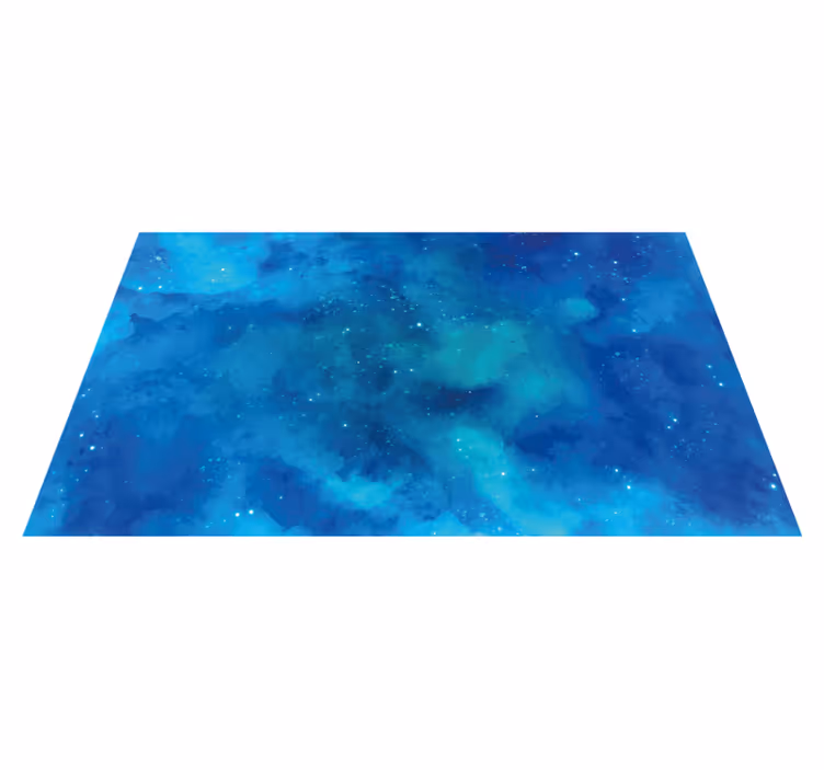 Tappeto vinile per ragazzi cielo notturno - TenStickers