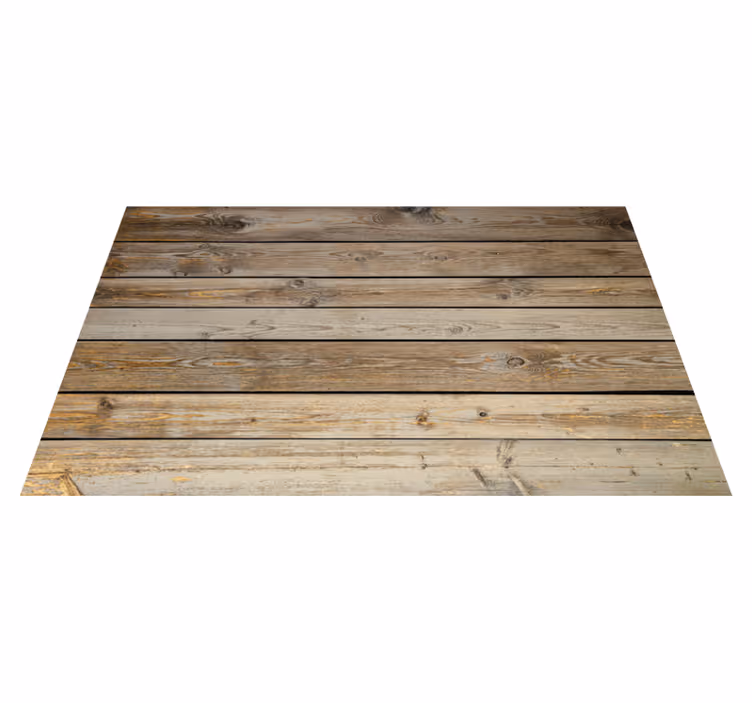 Tappeto vinile effetto legno superficie rustica - TenStickers