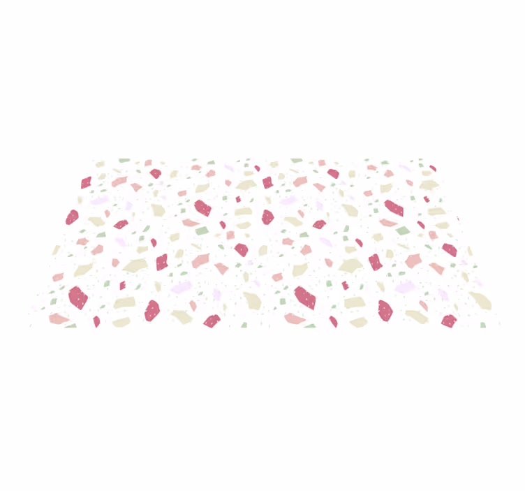 Tappeto vinile per bambini forme dinamiche colorate - TenStickers