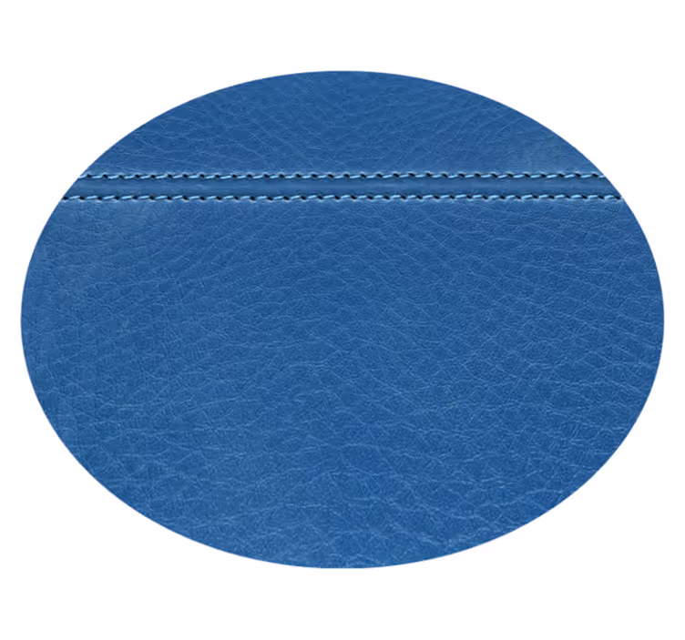 Tappeto vinile motivi effetto pelle blu - TenStickers