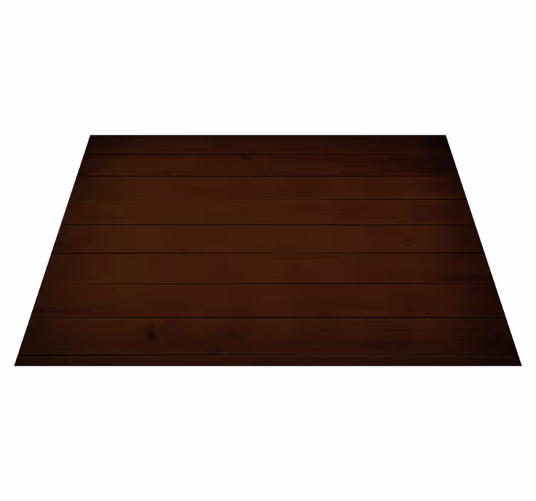 Tappeto vinile effetto legno consistenza marrone scuro - TenStickers