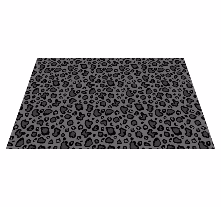 Tappeto vinile stampa animale stile motivo leopardato - TenStickers
