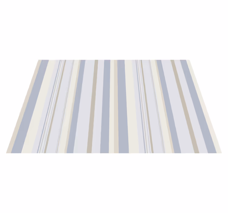 Tappeto vinile strisce motivo a righe chic - TenStickers