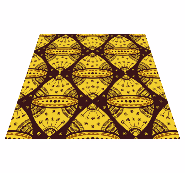 Tappeto vinile Mandala simmetria ispirata al mandala - TenStickers