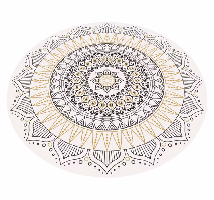Tappeto vinile Mandala centrotavola mandala - TenStickers