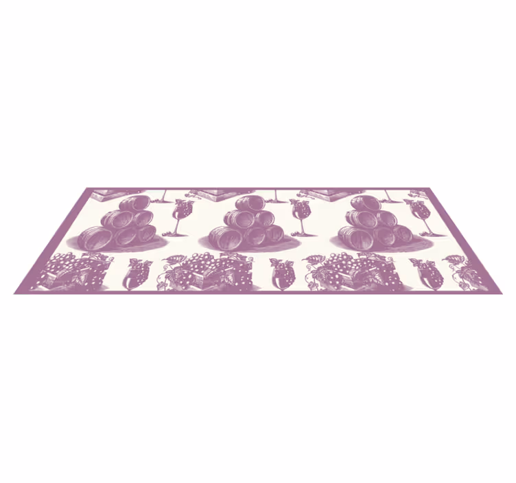 Tappeto in pvc retro/vintage - TenStickers