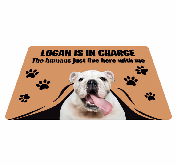 Passatoia in vinile personalizzata per animali domestici - TenStickers