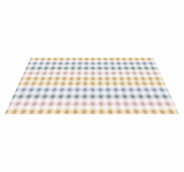 Tappeto in vinile con forme geometriche - TenStickers
