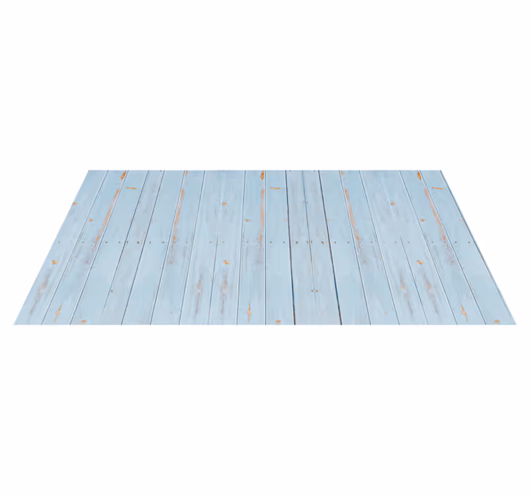 Tappeto in pvc legno texture madera azul - TenStickers