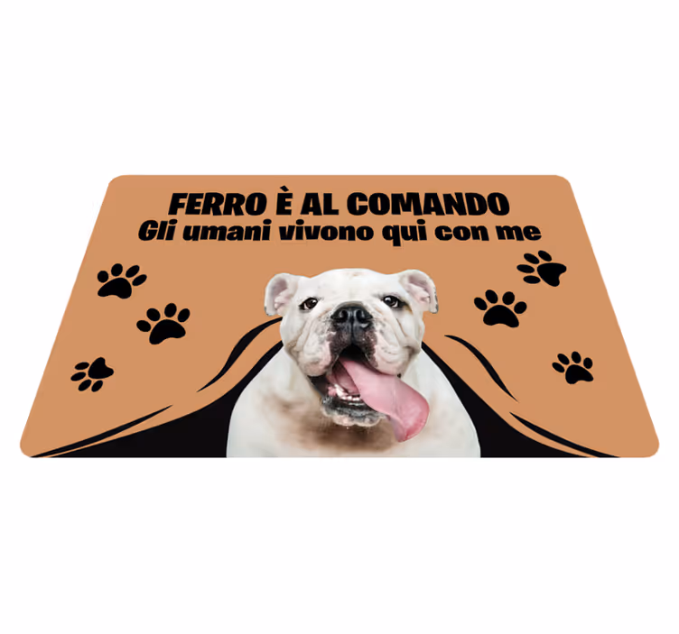 Passatoia vinile foto personalizzata - TenStickers